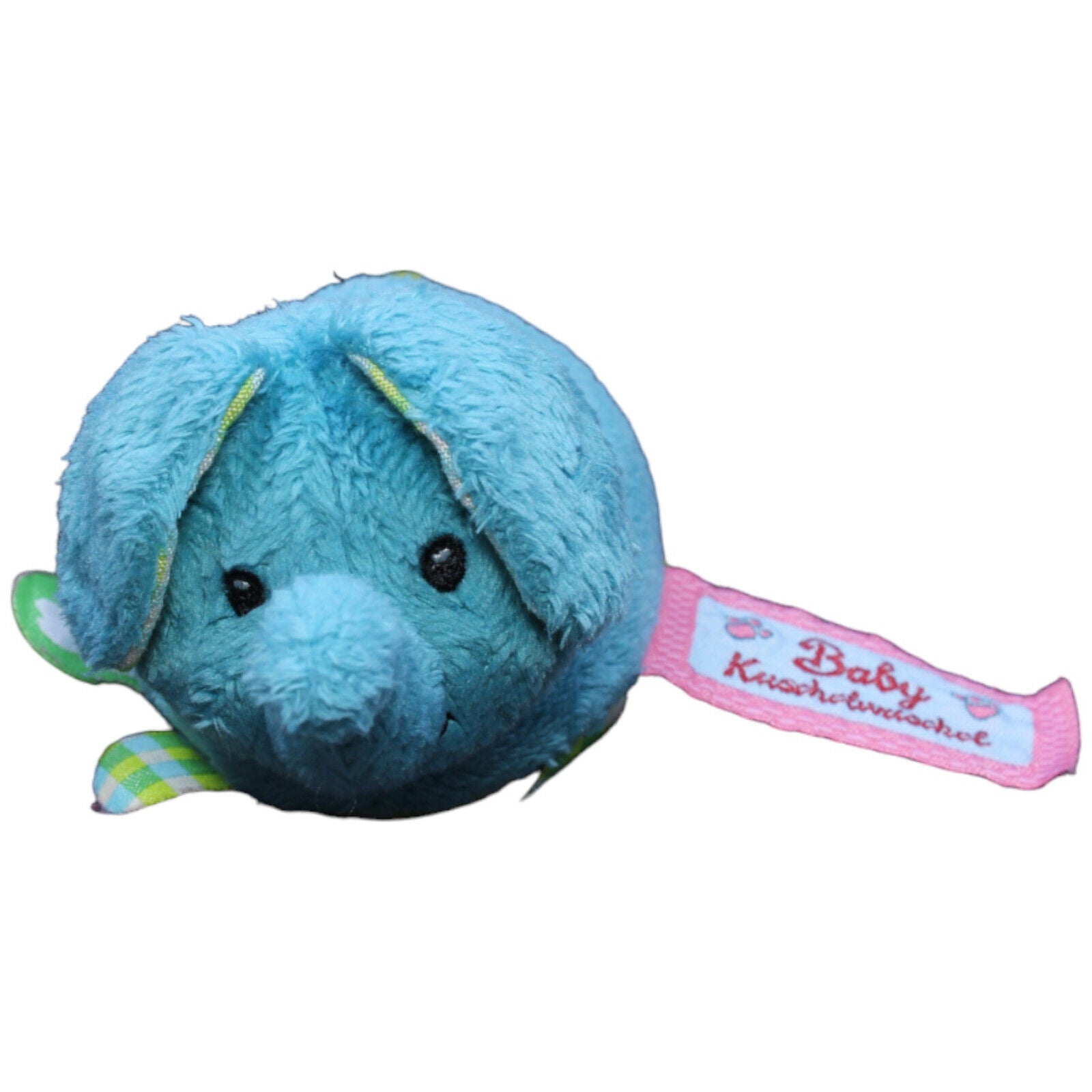 1232351 NICI Baby Kuschelwuschel, Elefant blau Kuscheltier Kumpel Leo Gebraucht