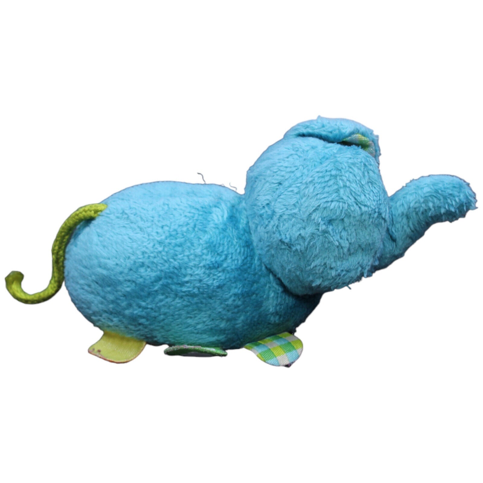 1232351 NICI Baby Kuschelwuschel, Elefant blau Kuscheltier Kumpel Leo Gebraucht