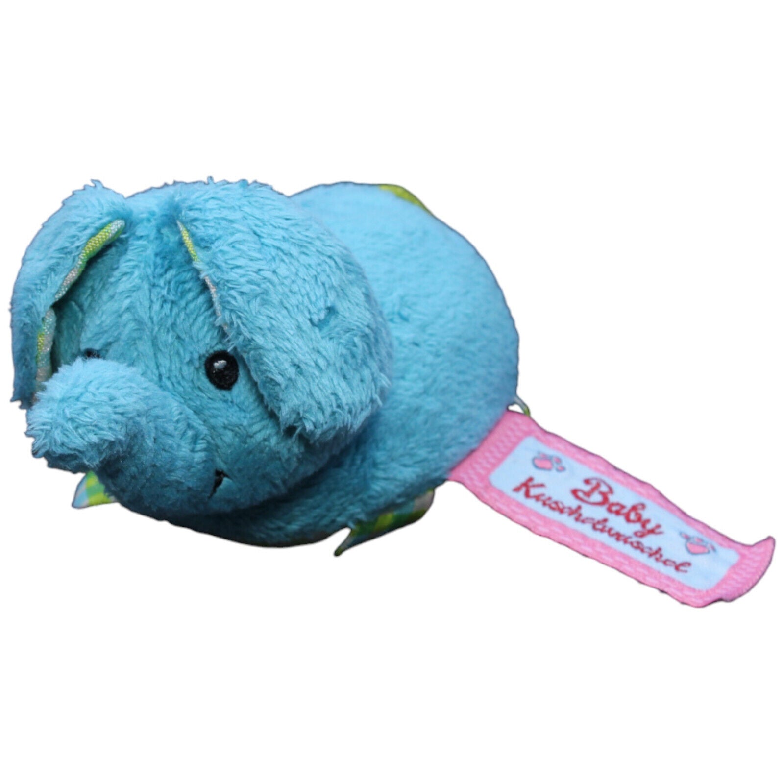 1232351 NICI Baby Kuschelwuschel, Elefant blau Kuscheltier Kumpel Leo Gebraucht