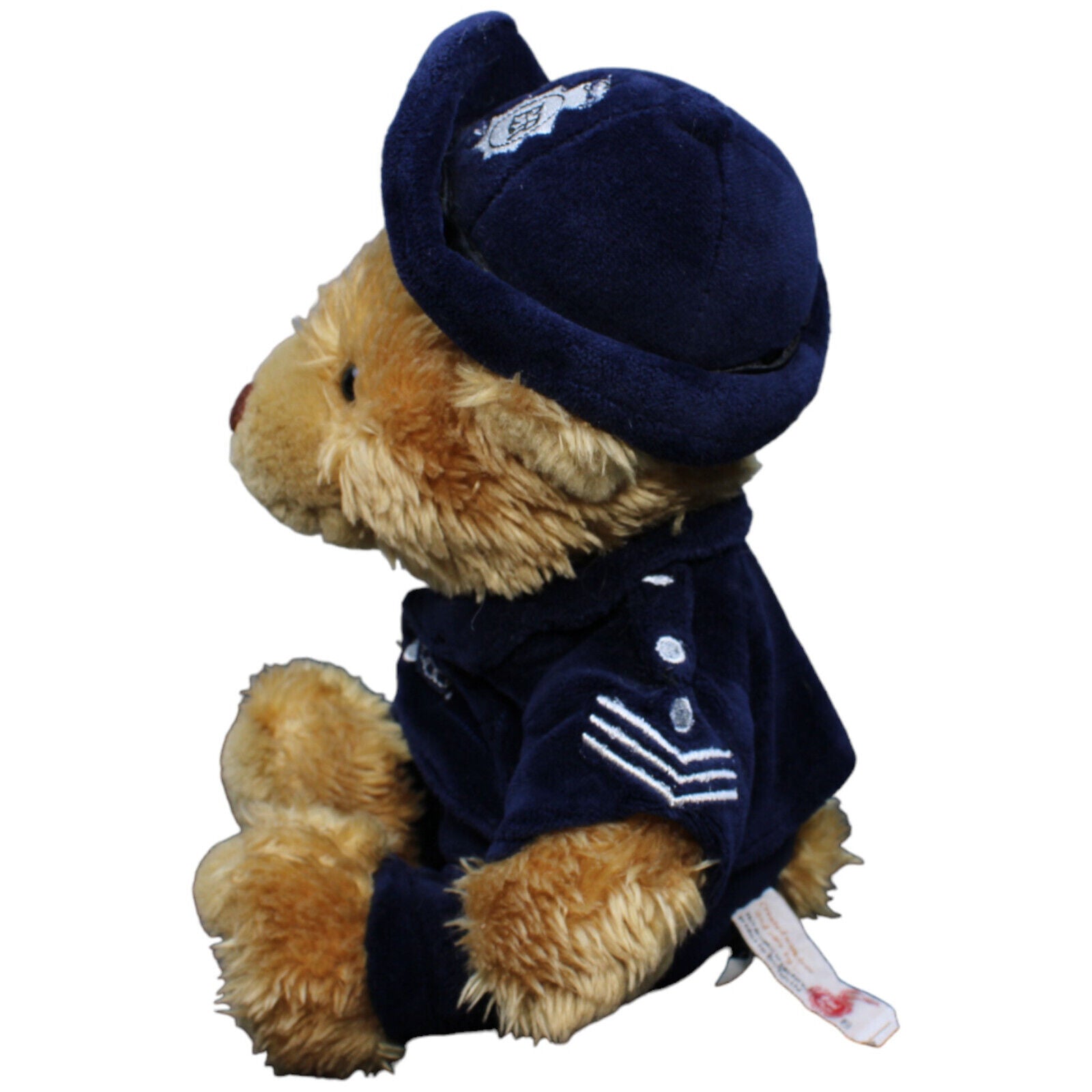 1232362 Keel Toys Uniform Teddybär, Polizei Großbritannien Kuscheltier Kumpel Leo Gebraucht