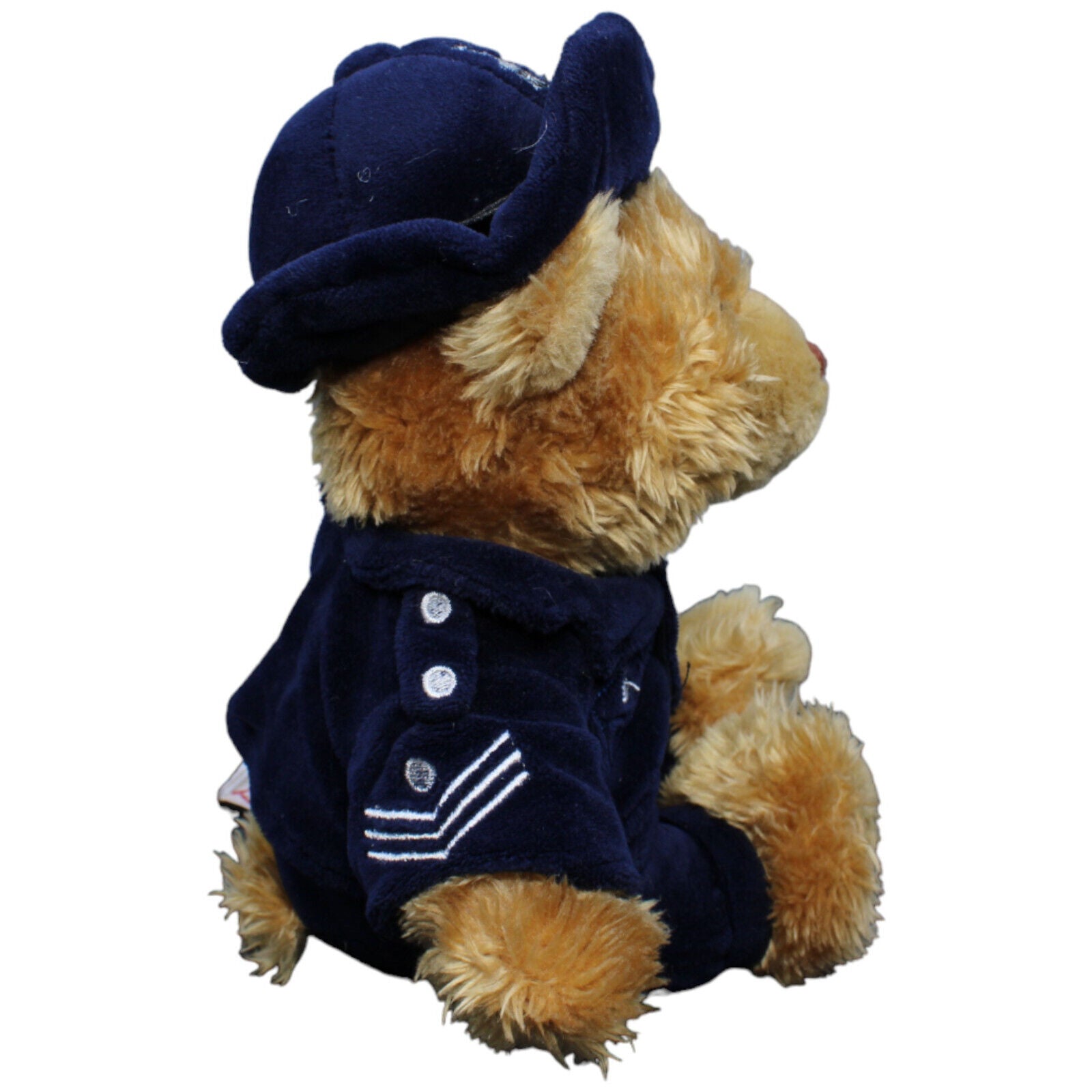 1232362 Keel Toys Uniform Teddybär, Polizei Großbritannien Kuscheltier Kumpel Leo Gebraucht