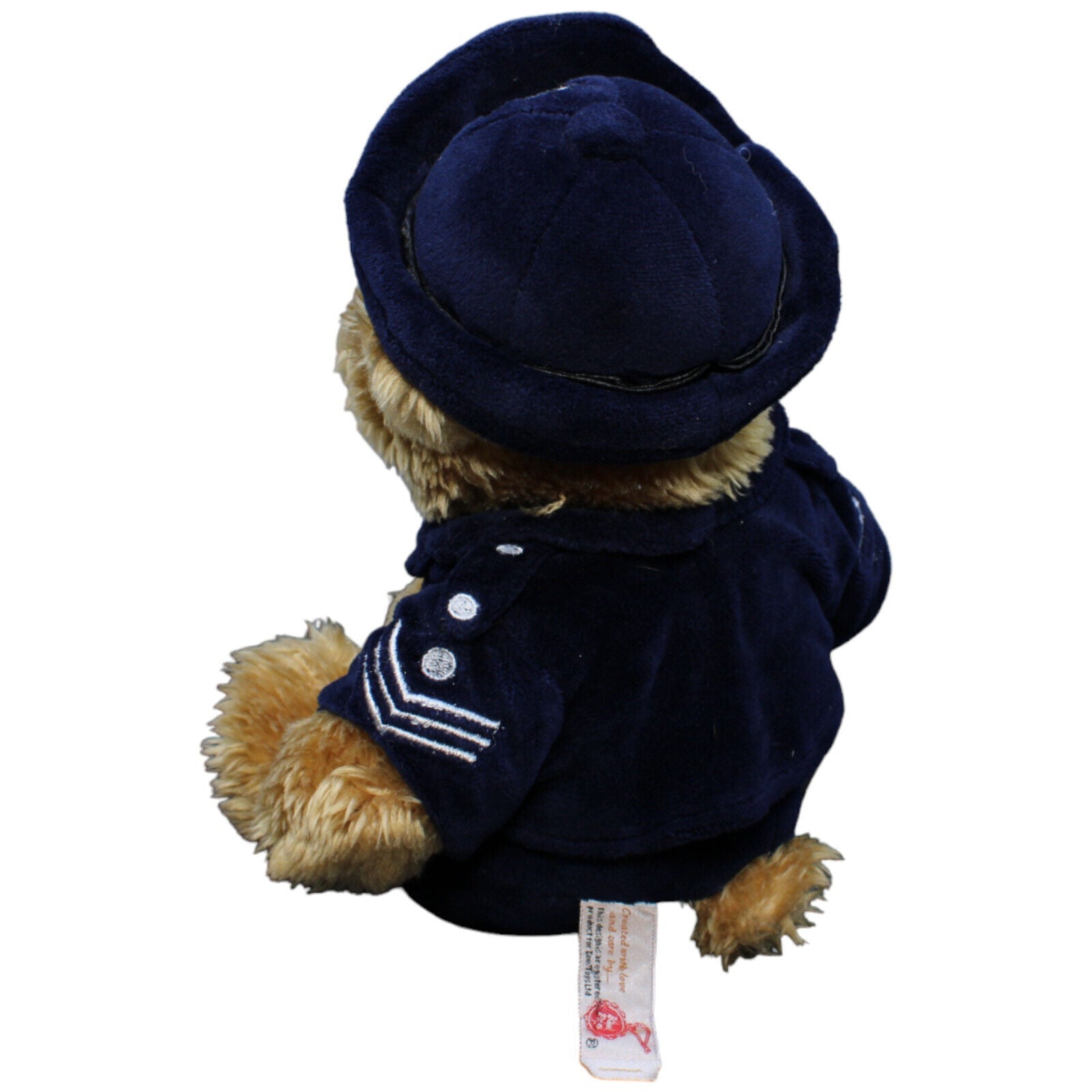 1232362 Keel Toys Uniform Teddybär, Polizei Großbritannien Kuscheltier Kumpel Leo Gebraucht