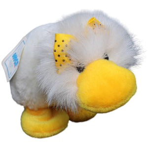 1232408 NICI Ente mit gelber Haarschleife Kuscheltier Kumpel Leo Gebraucht