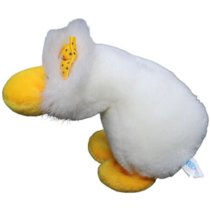 1232408 NICI Ente mit gelber Haarschleife Kuscheltier Kumpel Leo Gebraucht