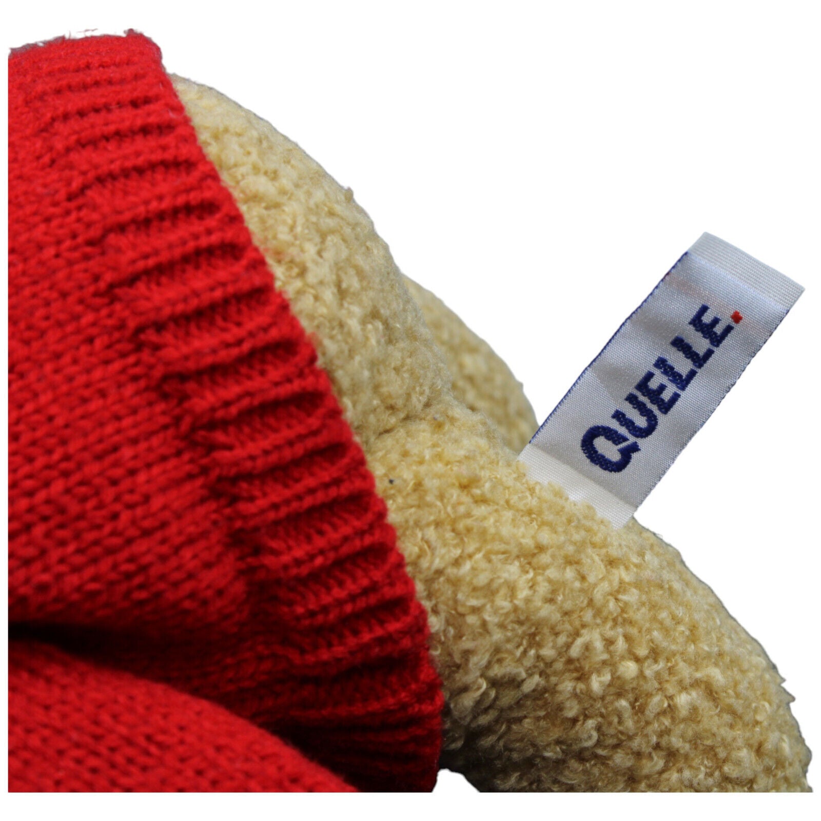 1232412 Quelle Teddybär mit Weihnachtsmütze & Pullover Kuscheltier Kumpel Leo Gebraucht