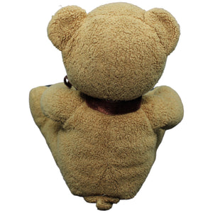 1232414 Kuschelwuschel Teddybär mit Schleife, sitzend Kuscheltier Kumpel Leo Gebraucht