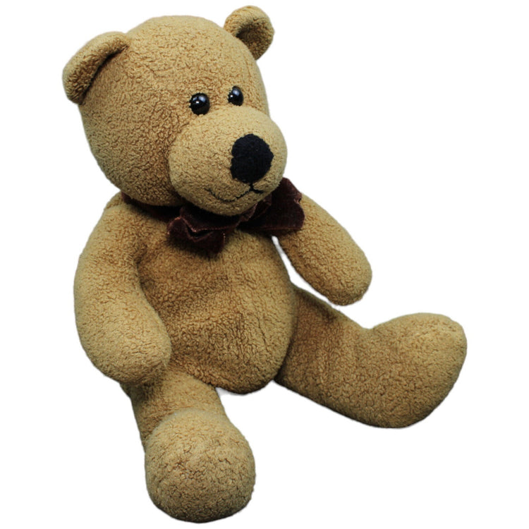 1232414 Kuschelwuschel Teddybär mit Schleife, sitzend Kuscheltier Kumpel Leo Gebraucht