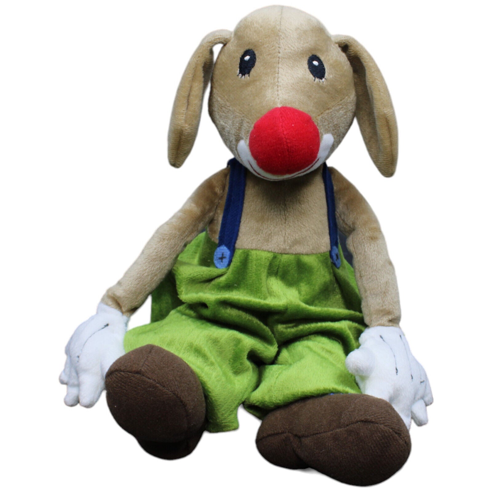 1232427 IKEA Clown Hund, KLAPPAR CIRKUS Plüschfigur Kumpel Leo Gebraucht