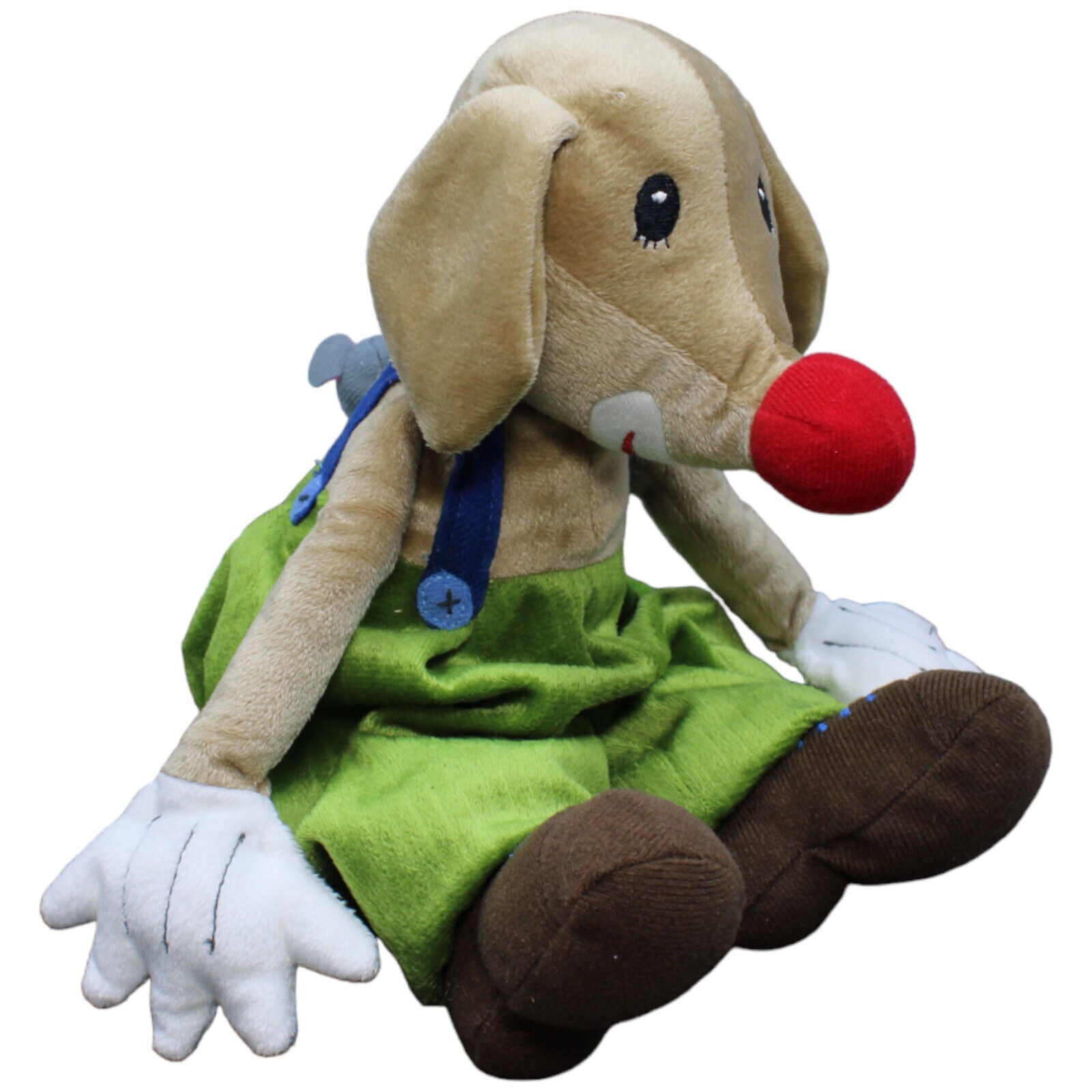 1232427 IKEA Clown Hund, KLAPPAR CIRKUS Plüschfigur Kumpel Leo Gebraucht