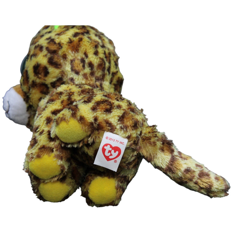 1232431 TY Leopard, sitzend Kuscheltier Kumpel Leo Gebraucht Glubschi