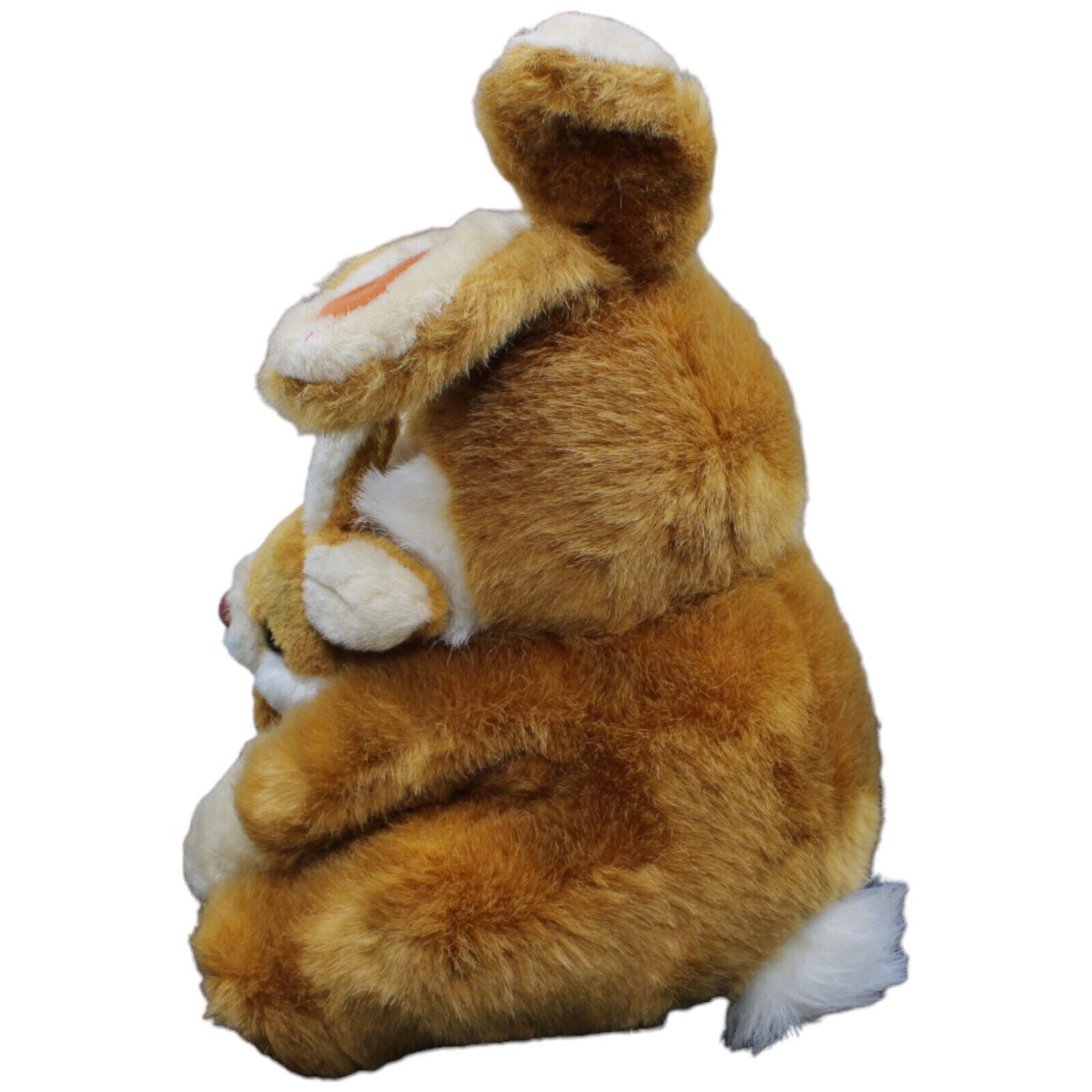 1232443 Schreiner & Schuehle Hase mit Kind, sitzend Kuscheltier Kumpel Leo Gebraucht