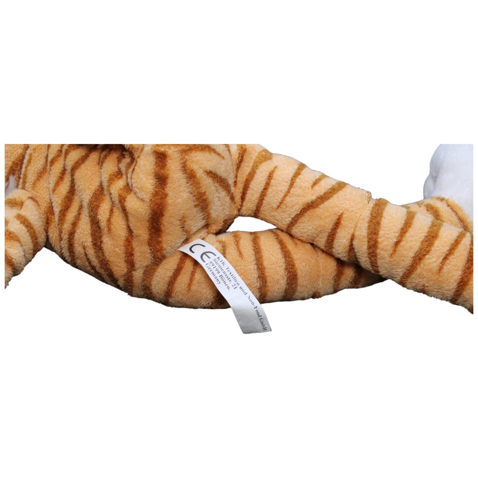 1232450 KiK Schlenker Tiger Kuscheltier Kumpel Leo Gebraucht