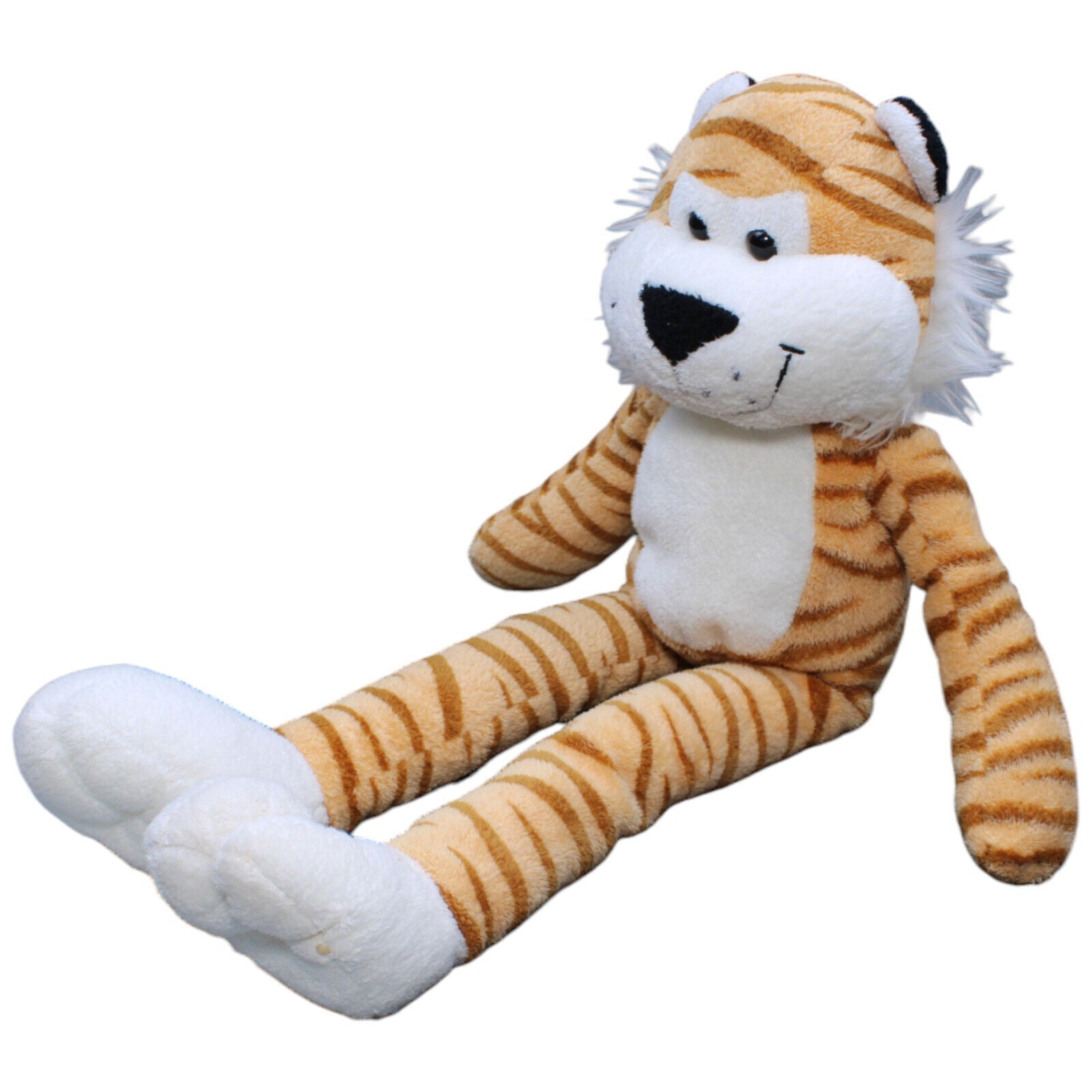 1232450 KiK Schlenker Tiger Kuscheltier Kumpel Leo Gebraucht