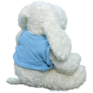 1232458 TCM Hund Wusel mit T-Shirt "1", weiß Kuscheltier Kumpel Leo Gebraucht