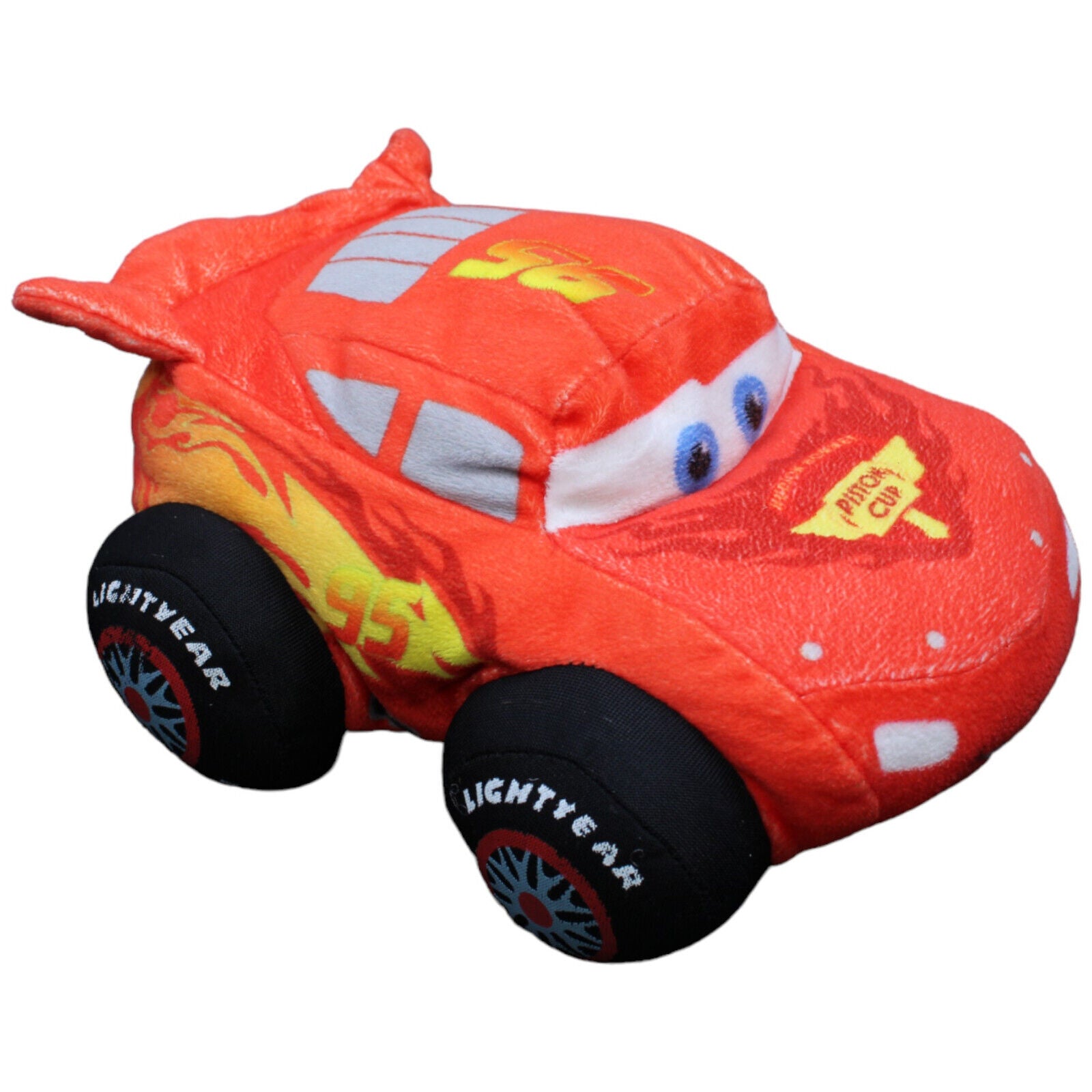 1232468 Unbekannt Lightning McQueen aus Disney Pixar Cars Plüschfigur Kumpel Leo Gebraucht