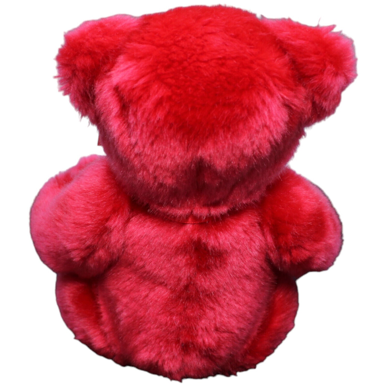 1232480 Heunec Douglas, Samt Teddybär rot Kuscheltier Kumpel Leo Gebraucht