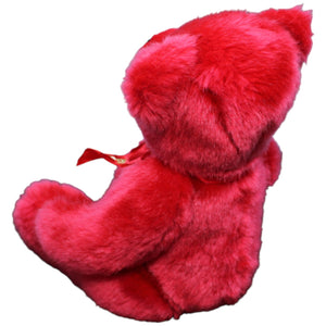 1232480 Heunec Douglas, Samt Teddybär rot Kuscheltier Kumpel Leo Gebraucht