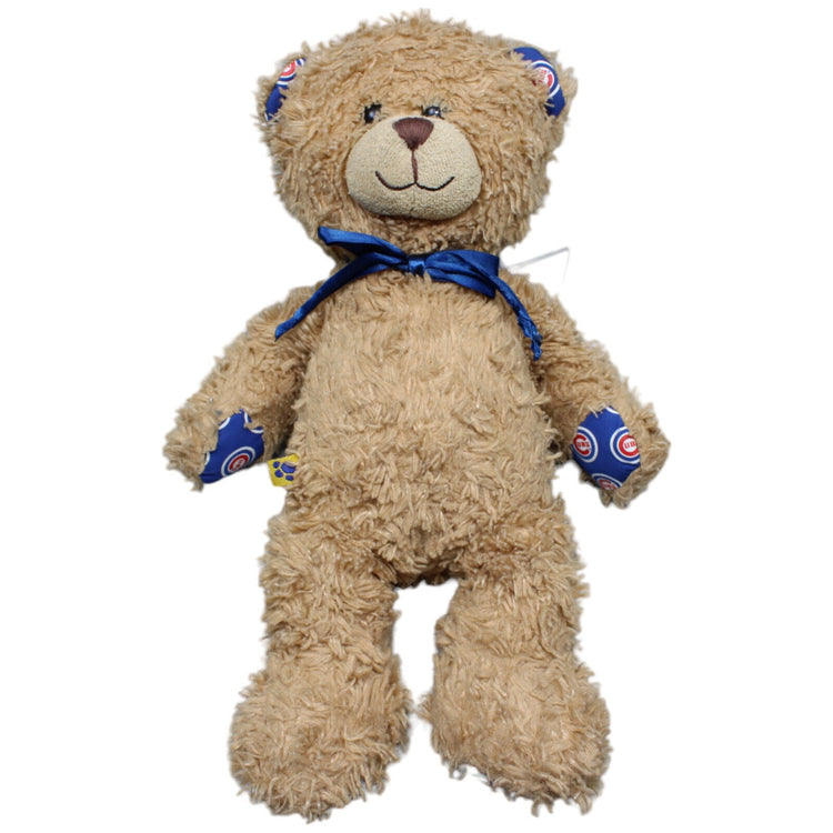 1232525 Build-A-Bear Teddybär mit blauer Schleife Kuscheltier Kumpel Leo Gebraucht