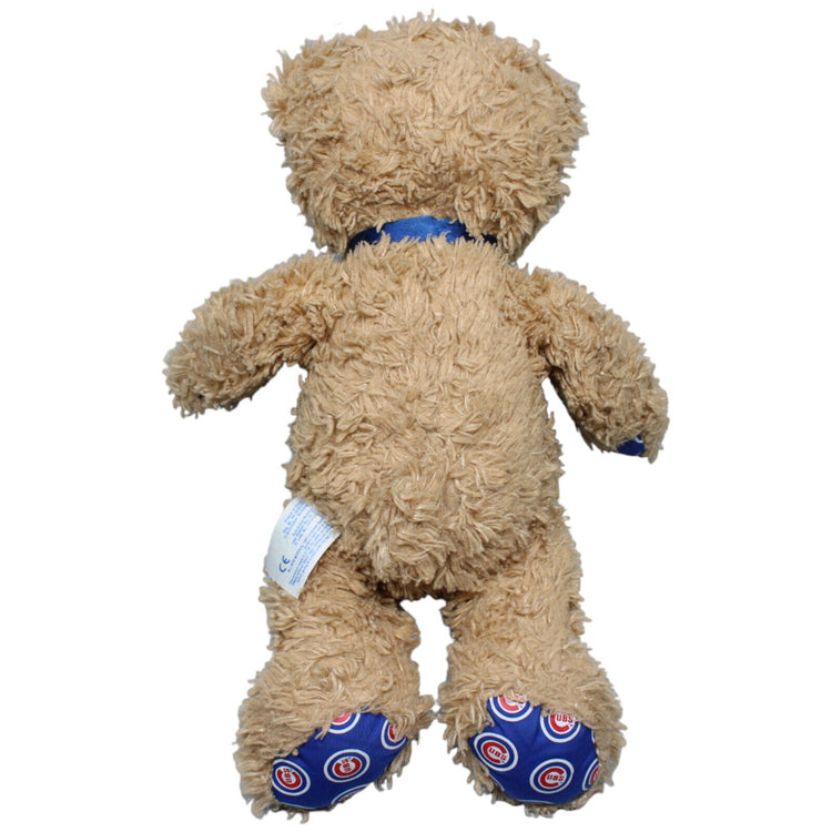 1232525 Build-A-Bear Teddybär mit blauer Schleife Kuscheltier Kumpel Leo Gebraucht