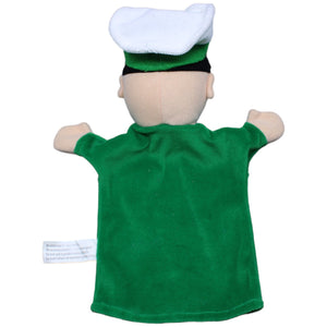 1232547 TCM Handpuppe, Polizist Handpuppe Kumpel Leo Gebraucht