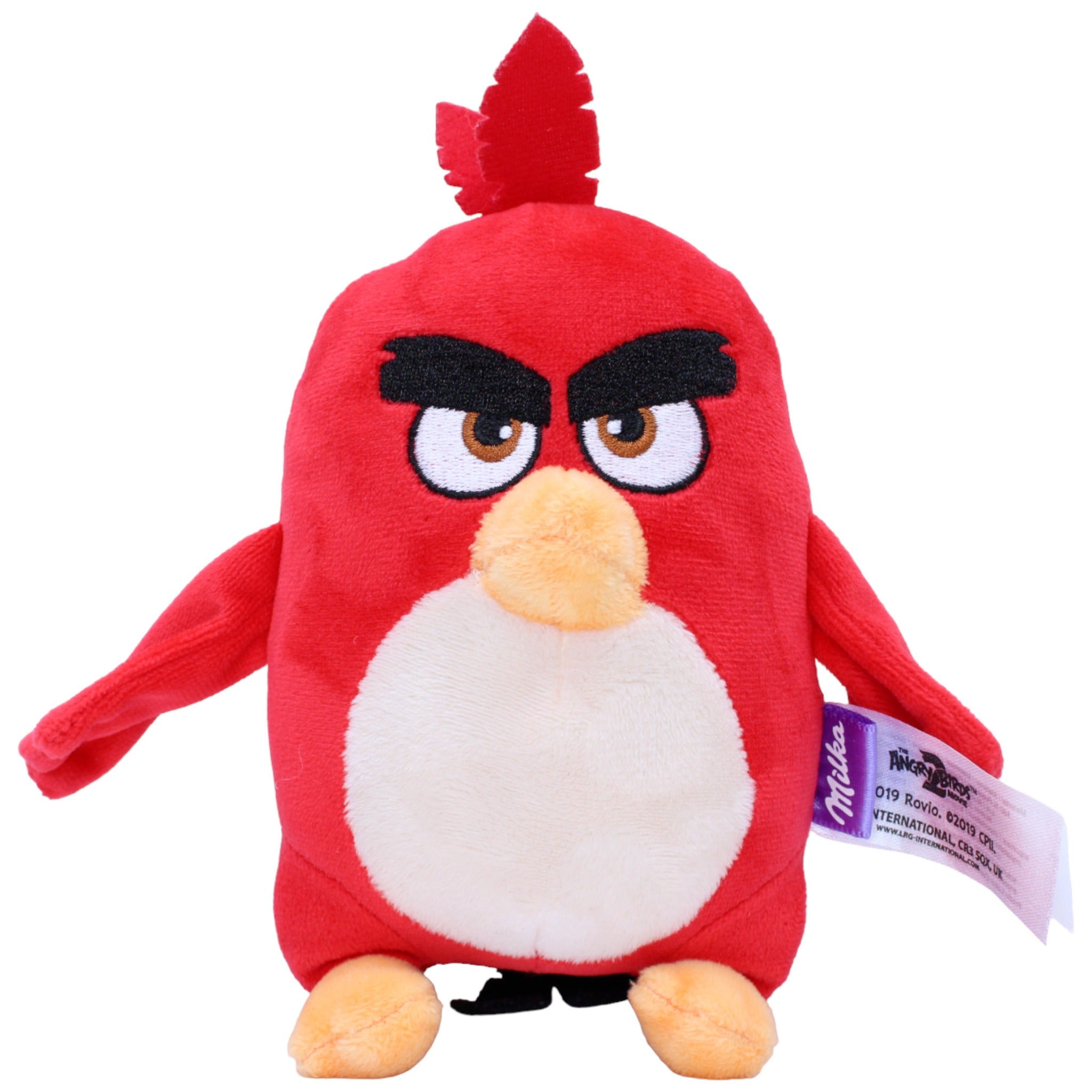 123256-12 Milka Red aus Angry Birds 2 Kuscheltier Kumpel Leo Gebraucht