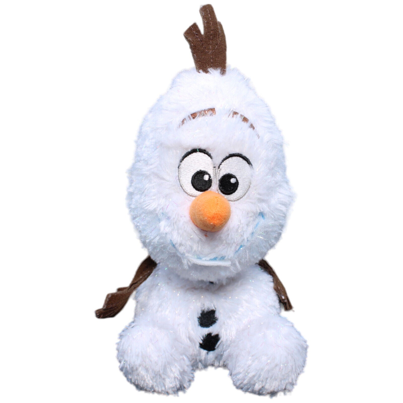 1232608 Nicotoy Schneemann Olaf aus Disney Frozen, sitzend Plüschfigur Kumpel Leo Disney Gebraucht