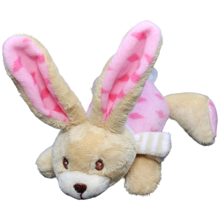 1232652 Ergee Hase rosa, liegend Kuscheltier Kumpel Leo Gebraucht KiK