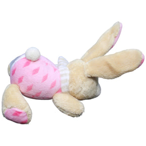 1232652 Ergee Hase rosa, liegend Kuscheltier Kumpel Leo Gebraucht KiK