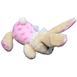 1232652 Ergee Hase rosa, liegend Kuscheltier Kumpel Leo Gebraucht KiK