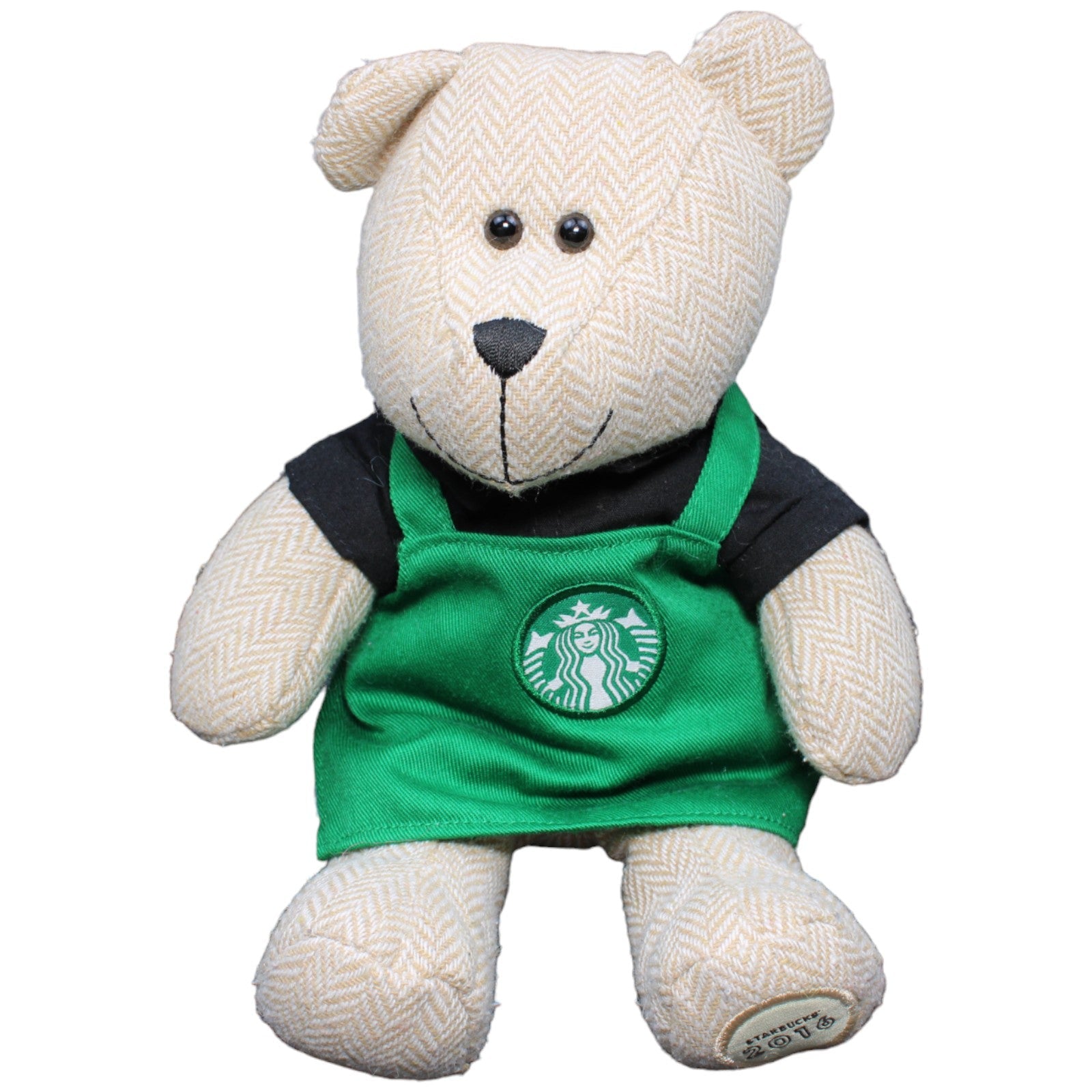 1232661 Starbucks Coffee Company Starbucks, Bearista Teddybär 2016 Kuscheltier Kumpel Leo Gebraucht