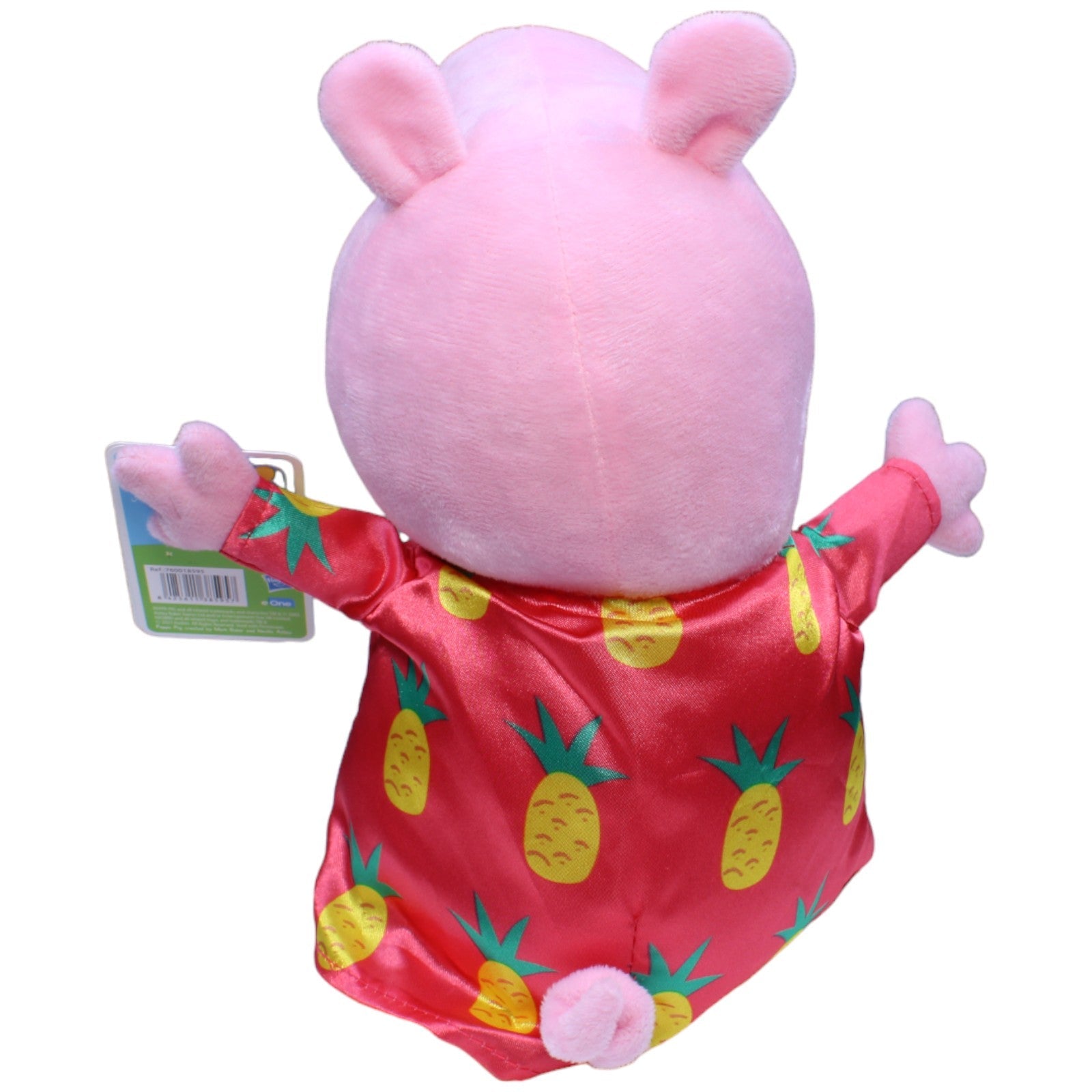 1232685 Play by Play Peppa mit Ananas Kleid aus Peppa Wutz Kuscheltier Kumpel Leo neu