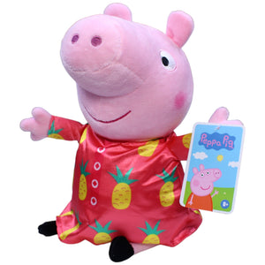 1232685 Play by Play Peppa mit Ananas Kleid aus Peppa Wutz Kuscheltier Kumpel Leo neu