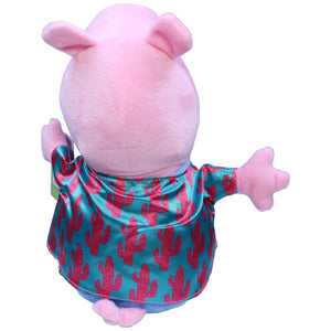 1232686 Play by Play Peppa mit Kaktus Hemd aus Peppa Wutz Kuscheltier Kumpel Leo neu