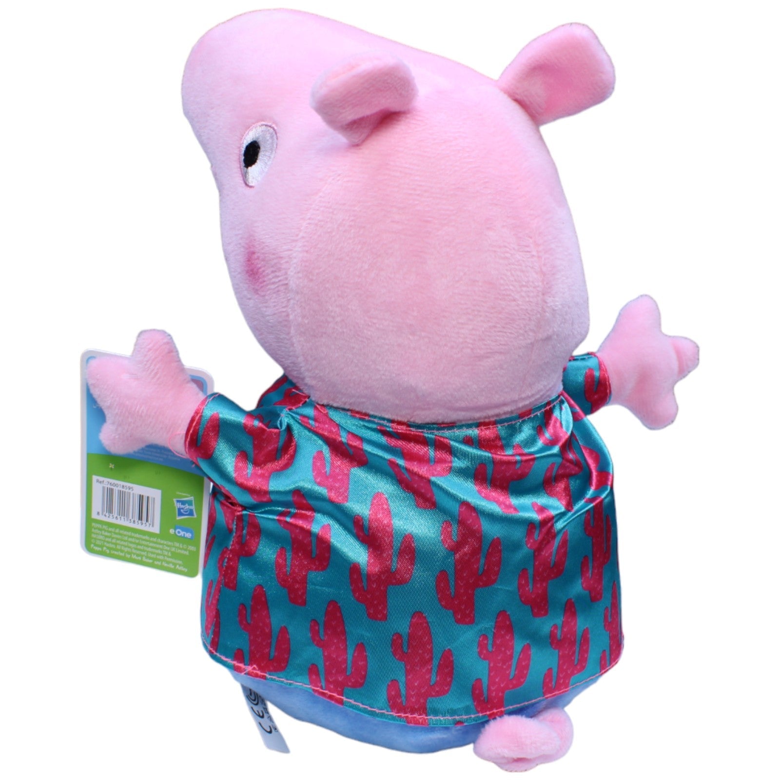 1232686 Play by Play Peppa mit Kaktus Hemd aus Peppa Wutz Kuscheltier Kumpel Leo neu