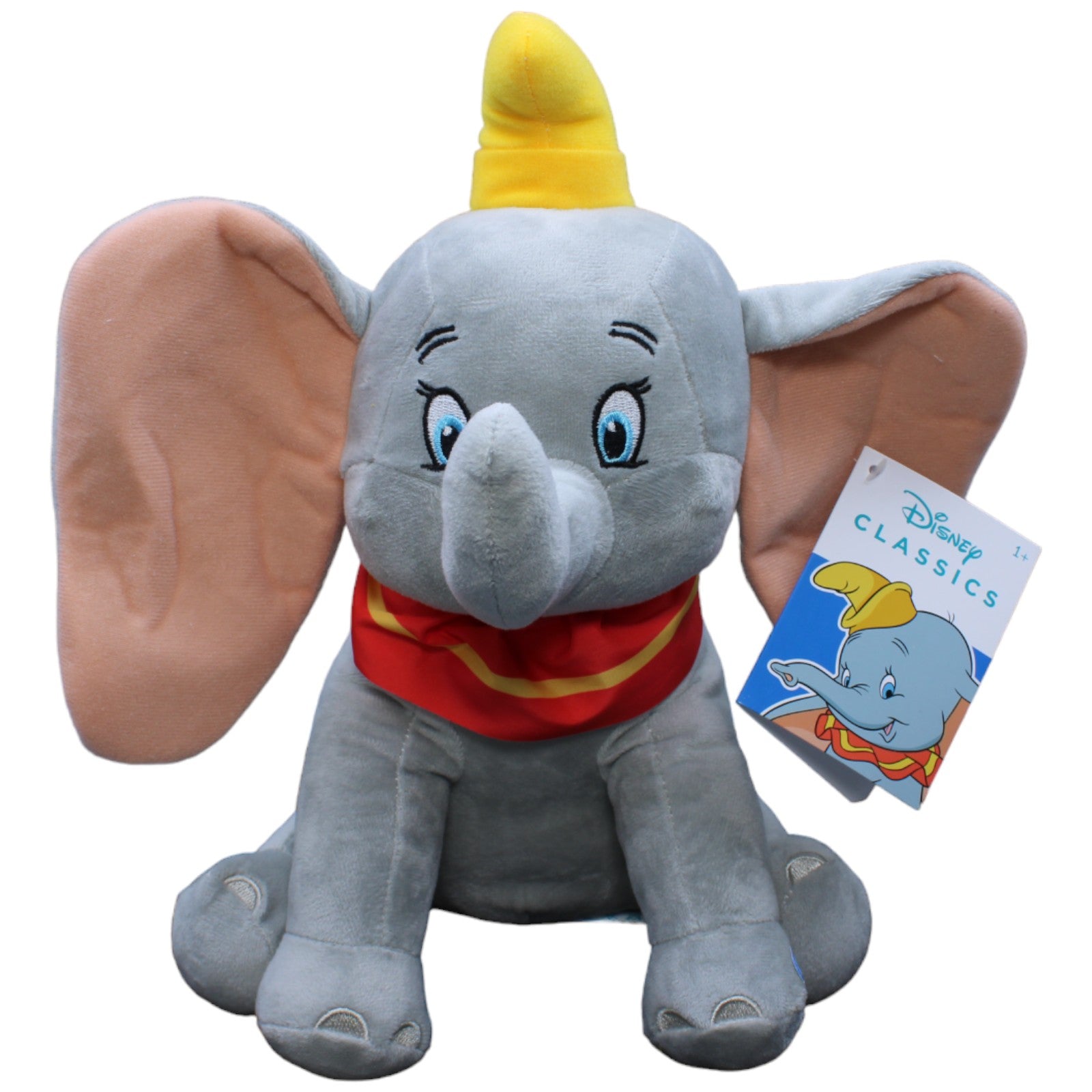 1232691 Sambro Dumbo aus Disney Dumbo mit Sound Kuscheltier Kumpel Leo Elefant neu