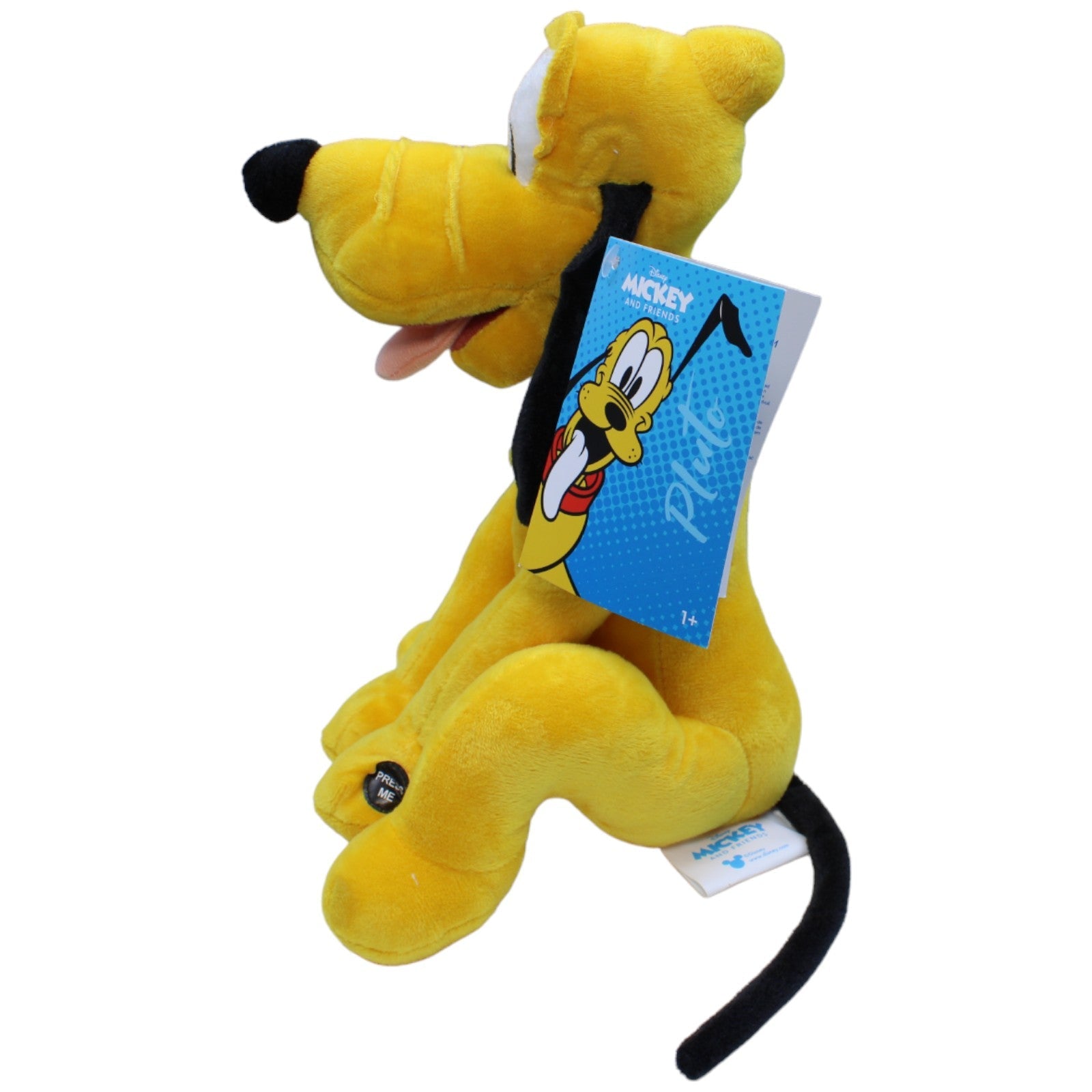 1232692 Sambro Pluto aus Disney Micky Maus mit Sound Kuscheltier Kumpel Leo Hund neu