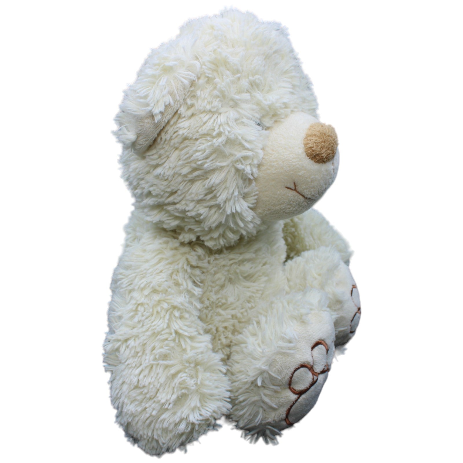 1232710 Kuschelwuschel Karstadt, Teddybär beige Kuscheltier Kumpel Leo Gebraucht