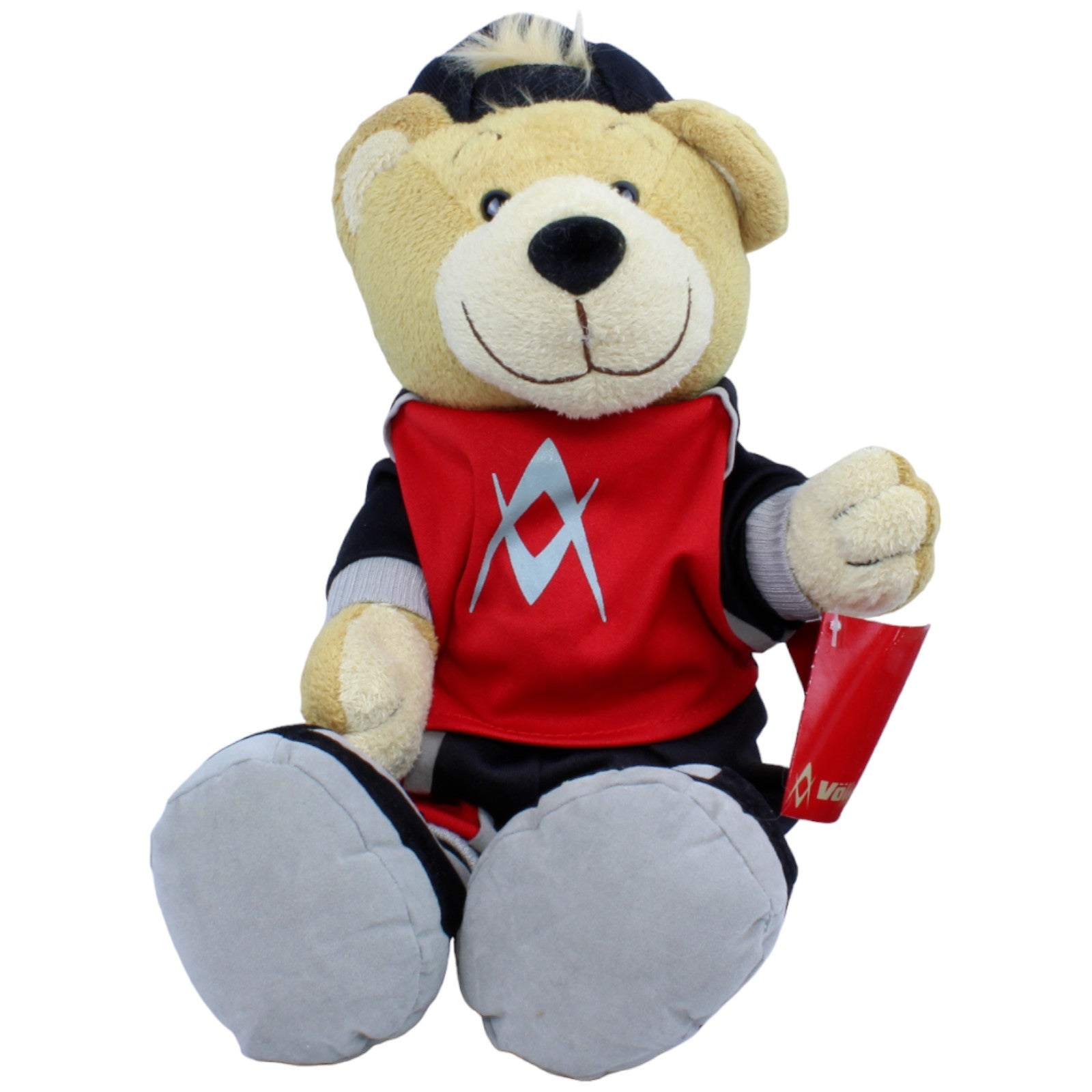 123273 Völkl Teddybär mit Sportklamotten Kuscheltier Kumpel Leo Gebraucht