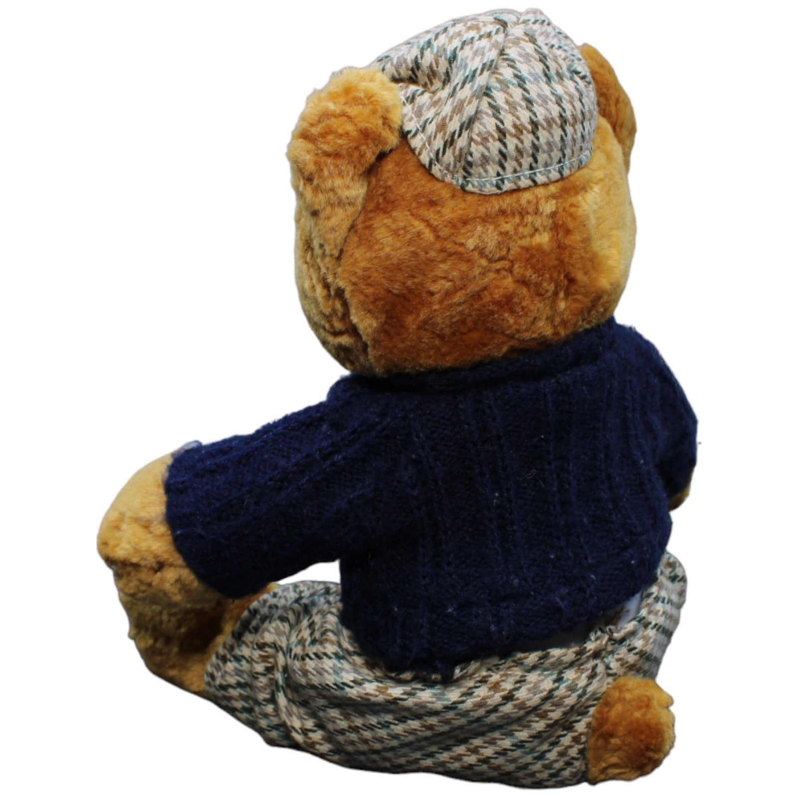 1232732 Kuschelwuschel Bär mit Pulli und Mütze Kuscheltier Kumpel Leo Gebraucht Teddy Teddybär