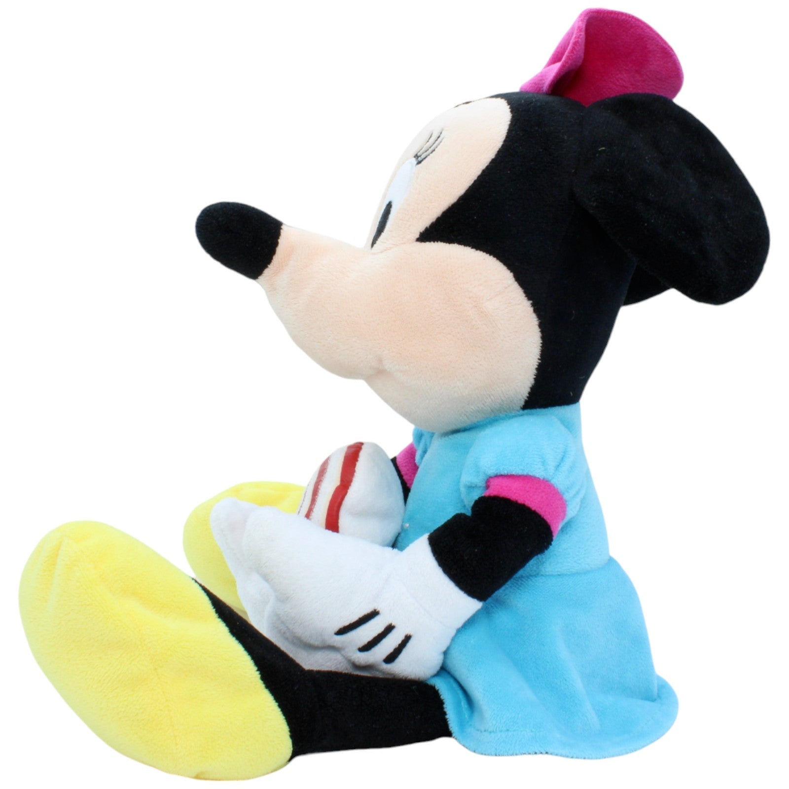 123274 Disney Disney Minnie Maus mit Lutscher Kuscheltier Kumpel Leo Disney Gebraucht