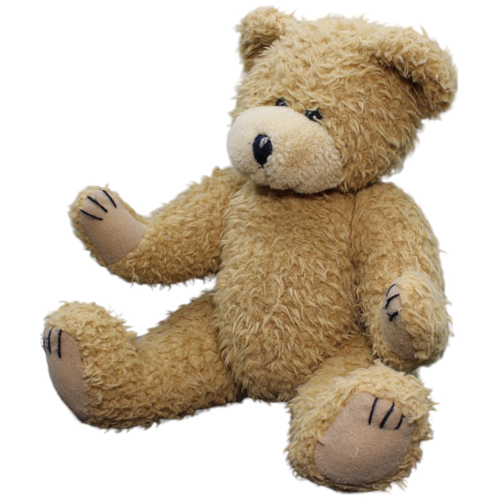 1232744 Heunec Teddybär mit beweglichen Armen & Beinen Kuscheltier Kumpel Leo Bär Gebraucht