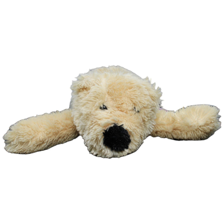 1232764 NICI Bär hellbraun, liegend Kuscheltier Kumpel Leo Gebraucht Teddy Teddybär