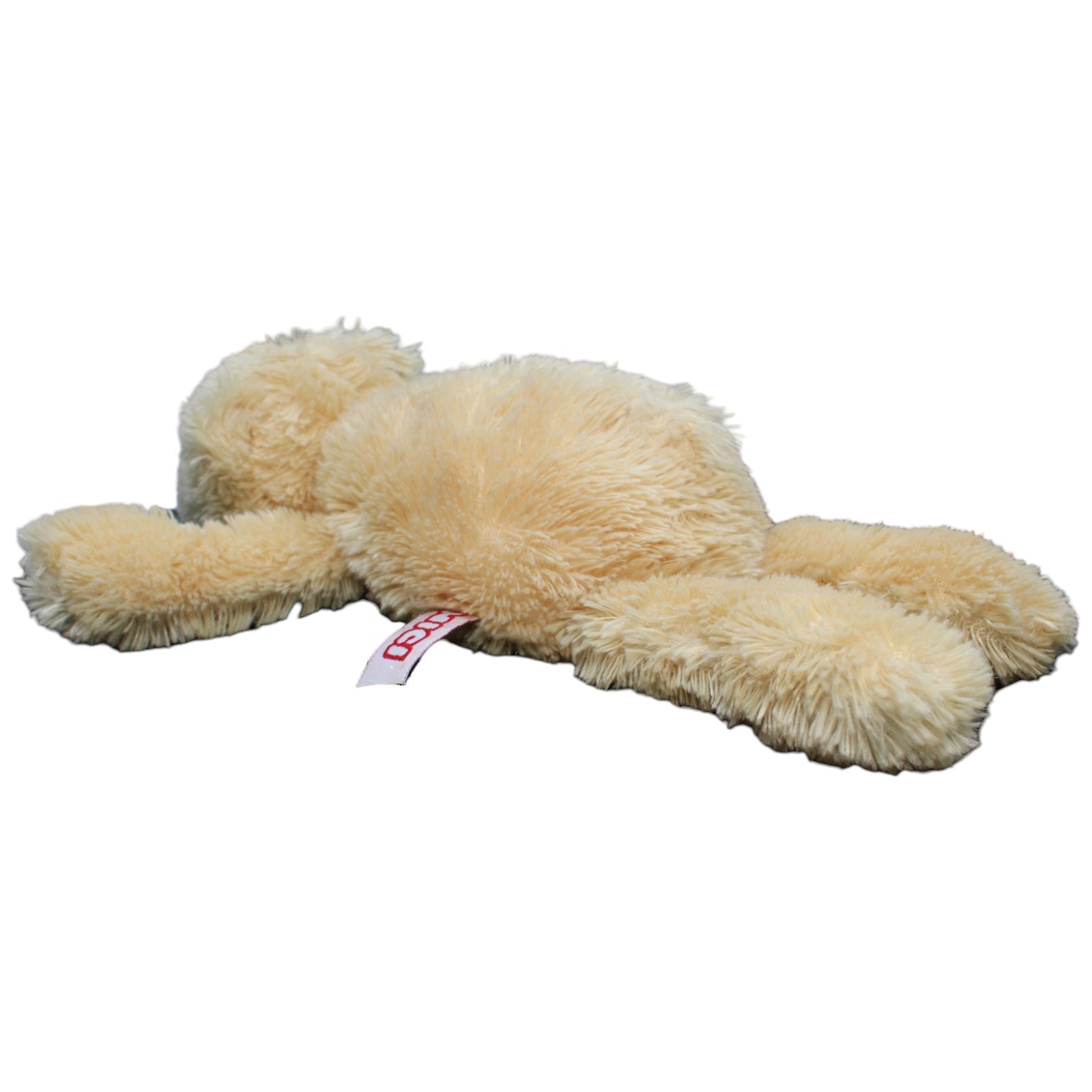 1232764 NICI Bär hellbraun, liegend Kuscheltier Kumpel Leo Gebraucht Teddy Teddybär