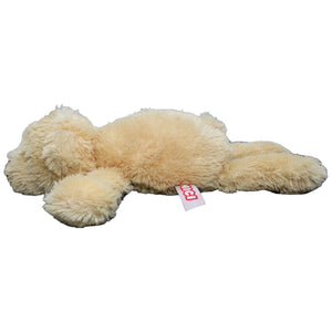 1232764 NICI Bär hellbraun, liegend Kuscheltier Kumpel Leo Gebraucht Teddy Teddybär