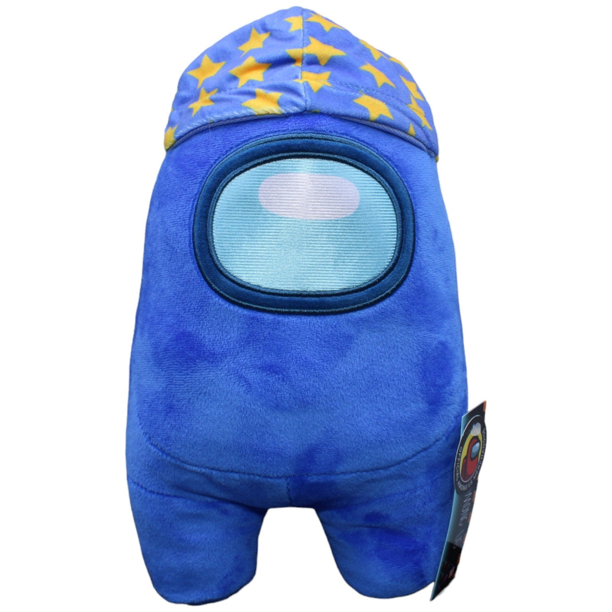 1232773 YuMe Toys Crewmitglied Zauberer aus Among Us, blau Plüschfigur Kumpel Leo neu