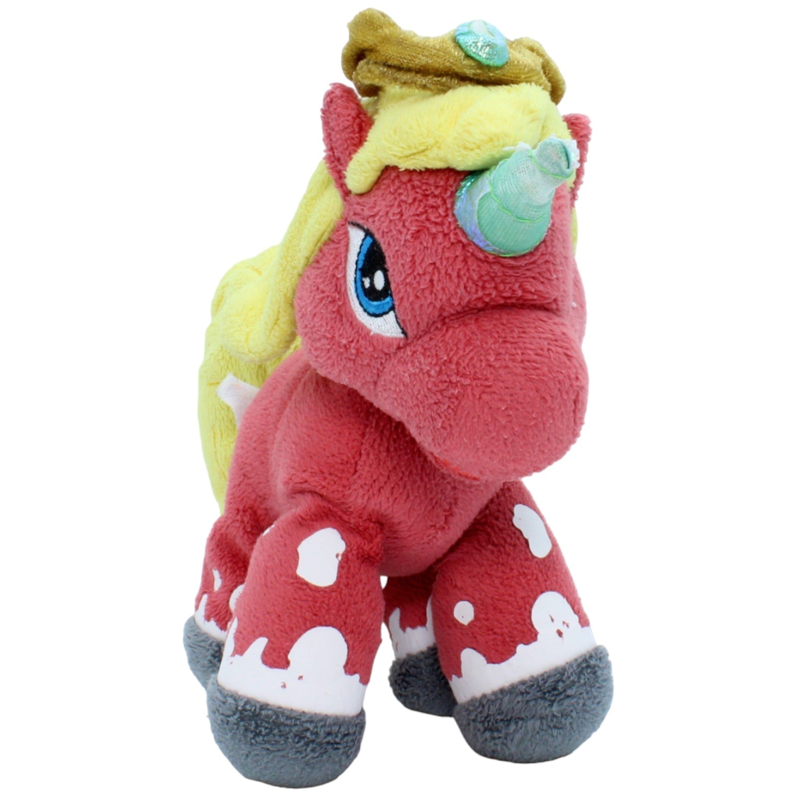 123279 Simba Filly Einhorn, rot Kuscheltier Kumpel Leo Gebraucht