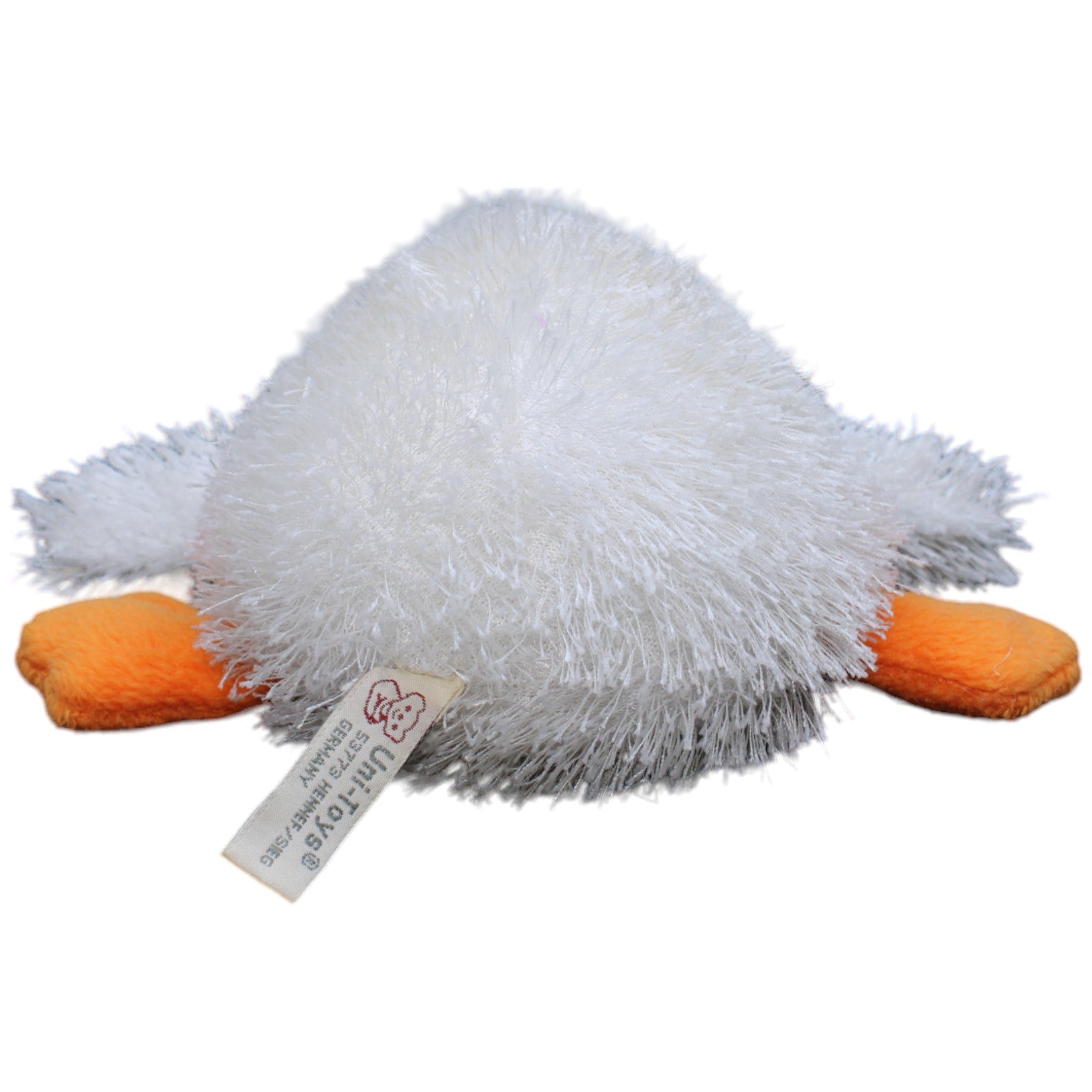 1232791 Uni-Toys Ente weiß, liegend Kuscheltier Kumpel Leo Gebraucht