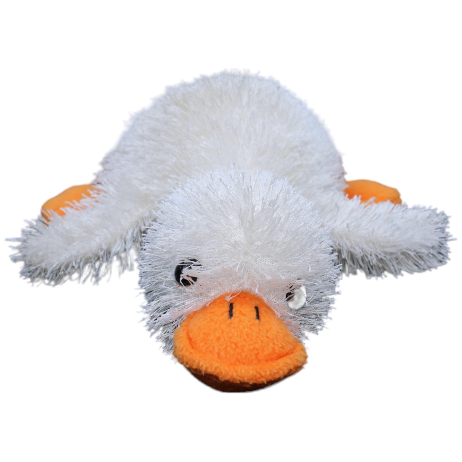 1232791 Uni-Toys Ente weiß, liegend Kuscheltier Kumpel Leo Gebraucht