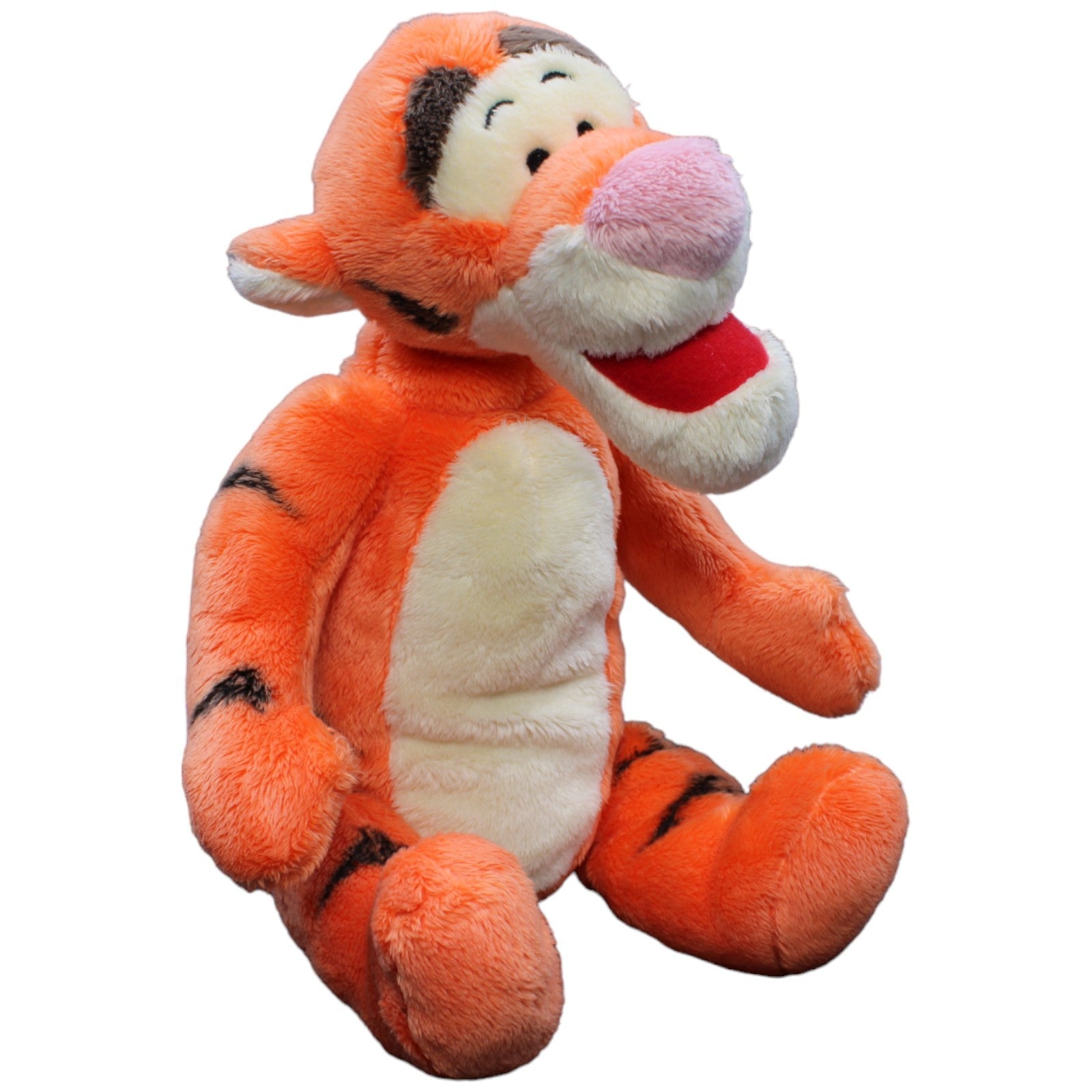 1232795 Nicotoy Tigger sitzend aus Disney Winnie Puuh Kuscheltier Kumpel Leo Disney Gebraucht