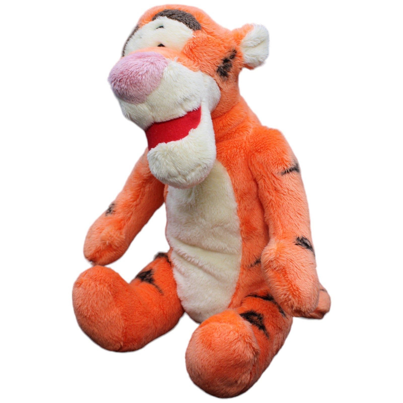 1232795 Nicotoy Tigger sitzend aus Disney Winnie Puuh Kuscheltier Kumpel Leo Disney Gebraucht